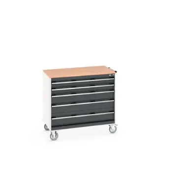 Bott 5 Drawer Steel Wheeled Tool Cabinet - 40402165.11V product image