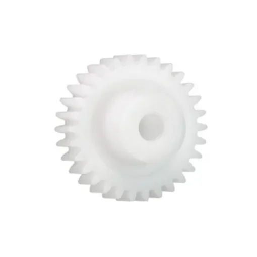 Igus Iguform S270 27 Teeth Spur Gear, 3 Module, 14mm Bore Diam, 81mm Pitch Diam, 28mm Hub Diam - S270GM-ST-300-027-00-140-R product image