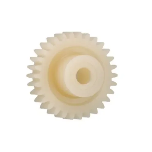 Igus Iguform S270 27 Teeth Spur Gear, 1.5 Module, 8mm Bore Diam, 40.5mm Pitch Diam, 19mm Hub Diam - P360GM-ST-150-027-00-080-R product image