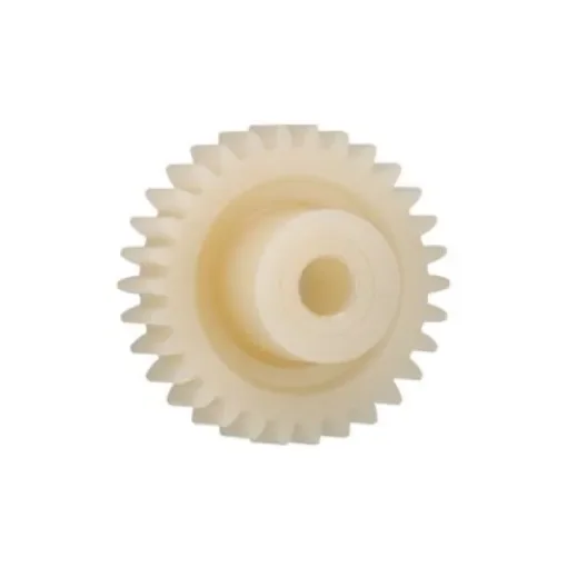 Igus Igutek P360 14 Teeth Spur Gear, 2 Module, 8mm Bore Diam, 28mm Pitch Diam, 18.5mm Hub Diam - P360GM-ST-200-014-00-080-R product image