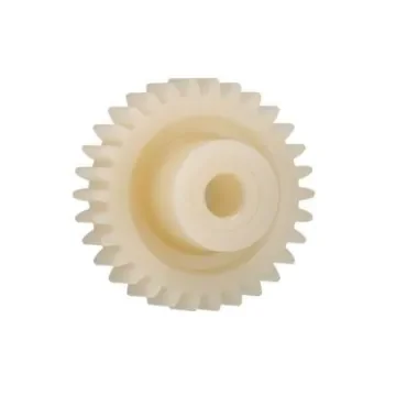 Igus Iguform S270 22 Teeth Spur Gear, 2 Module, 10mm Bore Diam, 44mm Pitch Diam, 20mm Hub Diam - P360GM-ST-200-022-00-100-R product image