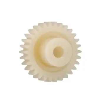 Igus Igutek P360 28 Teeth Spur Gear, 2.5 Module, 12mm Bore Diam, 70mm Pitch Diam, 24mm Hub Diam - P360GM-ST-250-028-00-120-R product image