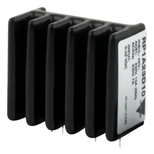 Carlo Gavazzi RP1 Series Solid State Relay, 10 A Load, PCB Mount, 480 V ac Load, 32 Vdc Control - RP1A48D10 product image