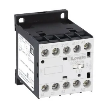 Lovato BG 11BG00 Control Relay, 48 V ac Coil, 4-Pole, 2NO And 2NC - 11BG0022A048 product image