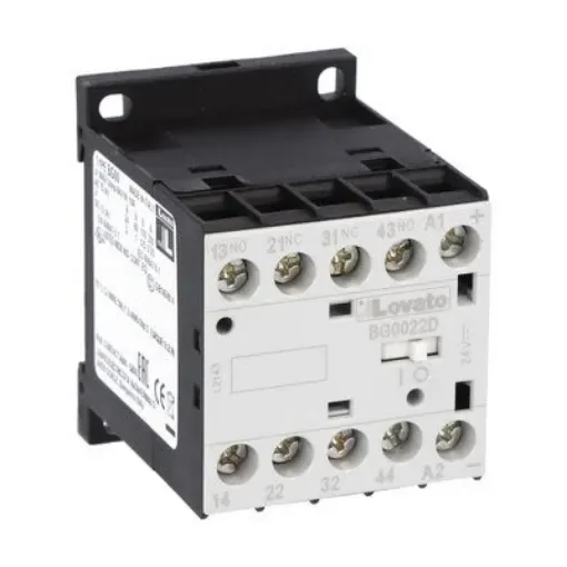 Lovato BG 11BG00 Control Relay, 48 V dc Coil, 4-Pole, 2NO And 2NC - 11BG0022D048 product image