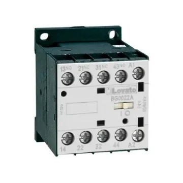 Lovato BG 11BG00 Contactor, 48 V dc Coil, 4-Pole, 3NO And 1NC - 11BG0031D048 product image