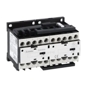Lovato BG 11BG Reversing Contactor, 230 V ac Coil, 9 A, 4 kW, 1NC, 440 V - 11BGR0901A230 product image