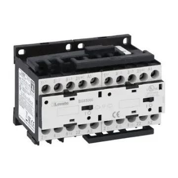 Lovato BG 11BG Reversing Contactor, 400 V ac Coil, 9 A, 4 kW, 1NC, 440 V - 11BGR0901A400 product image