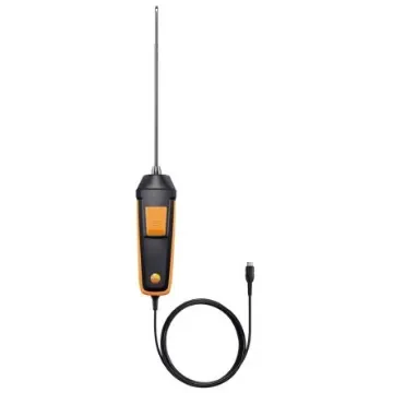 Testo PT100 Needle PT100 Temperature Probe, 200mm Length, 4mm Diameter, 400 °C Max - 0618 0072 product image