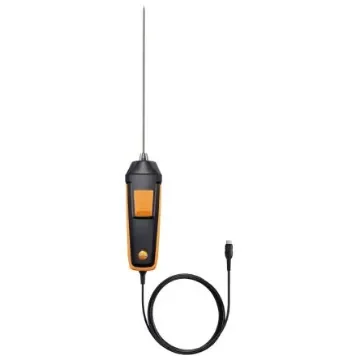 Testo PT100 Needle PT100 Temperature Probe, 200mm Length, 3mm Diameter, 400 °C Max - 0618 0073 product image