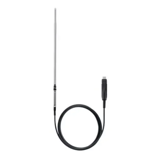 Testo PT100 Needle PT100 Temperature Probe, 200mm Length, 6mm Diameter, 400 °C Max - 0618 7072 product image