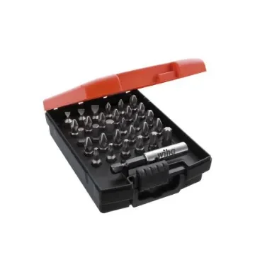 Wiha Bit Set 32 Pieces, Hexagon, Phillips, Pozidriv, Slotted, Torx - 26252 product image