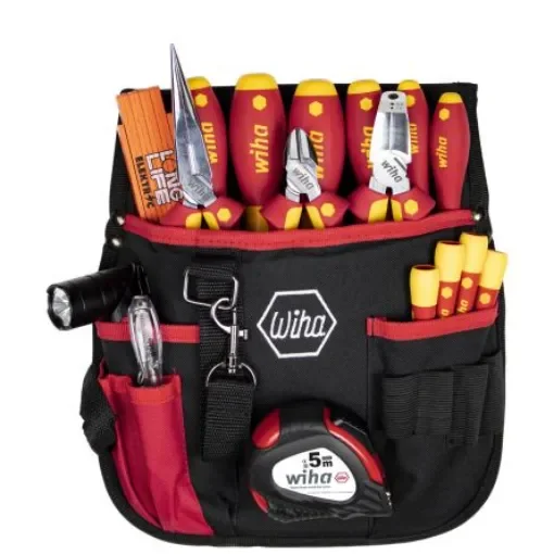 Wiha 18 Piece Tool Set Tool Kit with Pouch, VDE Approved - 44574 product image