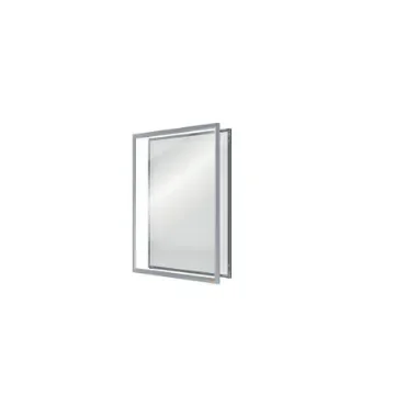 Nobo White A3 Metal Information Board, 17mm Height, 320mm Width - 1915577 product image