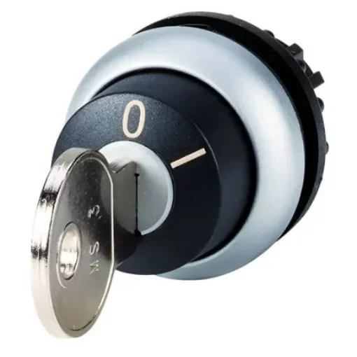 Eaton M22 2-position Key Switch Head, Maintained, 22.5mm Cutout - 111782 M22-WRS-MS3-A1 product image