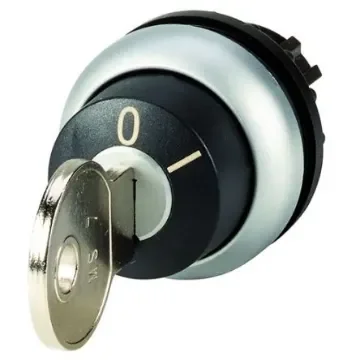 Eaton 2-position Key Switch, Latching, 22.5mm Cutout - 111788 M22-WRS-MS7 product image