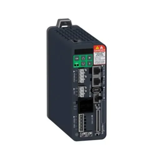 Schneider Electric 400 W Servo Drive, 220 V, 1, 3 Phase, 3.8 A, Encoder Feedback Function, 255 V - LXM28SU04M3X product image