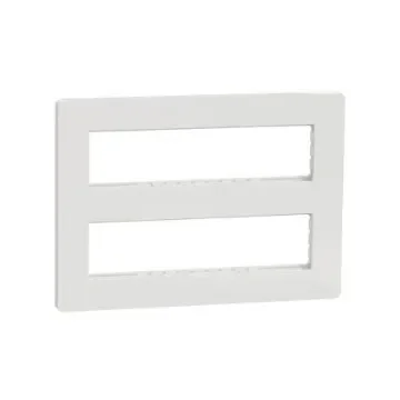 Schneider Electric White 2 Gang Frame - NU021820 product image