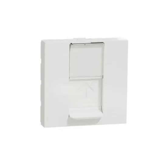 Schneider Electric Unica Series Female RJ45 Socket, Flush Mount, Cat6, S-FTP Shield Straight 1 Port - NU341918 product image