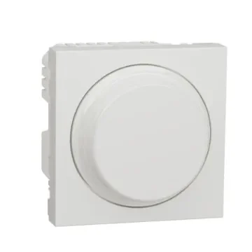 Schneider Electric 1 Gang Push Button Dimmer Switch 16A, 230V ac, 200W - NU351418 product image