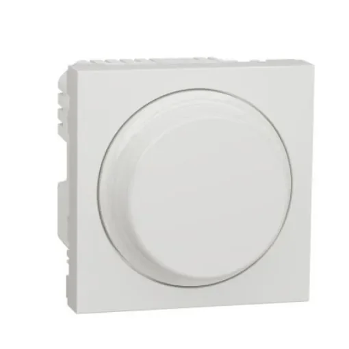 Schneider Electric 1 Gang Push Button Dimmer Switch 16A, 230V ac, 200W - NU351418 product image