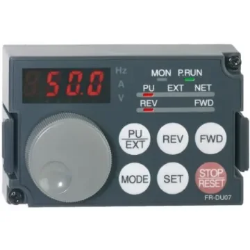 Mitsubishi Electric Keypad for Use with For Use With FR-A700, FR-D700, FR-E700 & FR-F700 Series - FR-DU07 product image