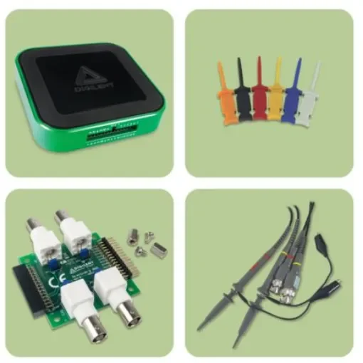 Digilent 471-060 Analog Discovery 3 Series, 30MHz Portable Oscilloscope, 2 Analogue Channels, 16 Digital Channels product image