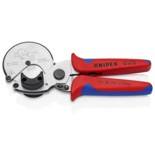 Knipex 2525 Pipe Cutter 26 mm, Cuts Plastic - 90 25 25 product image