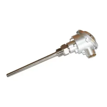 Electrotherm PT100 RTD Sensor, 9mm Dia, 150mm Long, 3 Wire, G1/2, 3 DIN EN 60751 °C, F0 °C +200°C Max - 372-4/20-E-3LS-150-G1/2-2 product image