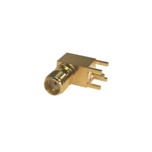 Huber+Suhner, Jack Through Hole SMA Connector, Solder Termination, Right Angle Body - 85_SMA-50-0-103/111_NE product image
