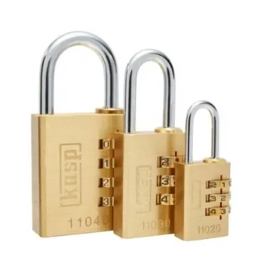 Kasp Combination Weatherproof Brass Combination Padlock, 19mm Shackle, 40mm Body - K11040D product image