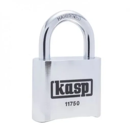 Kasp Combination Weatherproof Steel Combination Padlock, 25mm Shackle, 50mm Body - K11750D product image