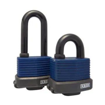 Kasp Clamping Weatherproof Steel Weatherproof Padlock, 21mm Shackle, 65mm Body - K13545L63D product image