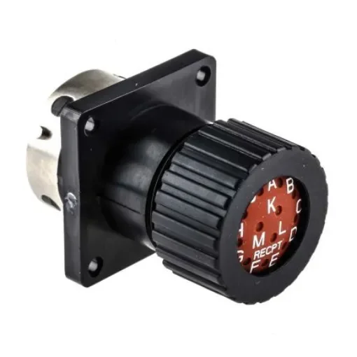 ITT Cannon Circular Connector, 12 Contacts, Panel Mount, Socket, Female, IP67, Trident Neptune Series - TN0S14-0012S1L / 192900-0308 product image