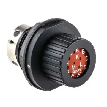 ITT Cannon Circular Connector, 12 Contacts, Panel Mount, Socket, Female, IP67, Trident Neptune Series - TN7S14-0012S1L / 192900-0313 product image