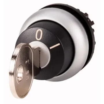 Eaton 2-position Key Switch Head, Maintained, 22.5mm Cutout - 111783 M22-WRS-MS4 product image