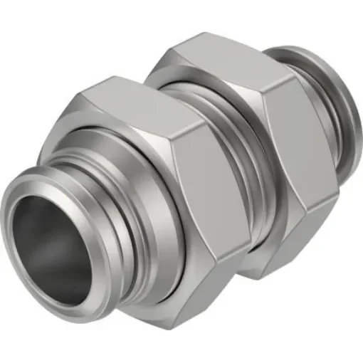 Festo NPQR Series Push-in Fitting, Push In 16 mm to Push In 16 mm, Tube-to-Tube Connection Style, 8099104 - NPQR-H-Q16-E product image
