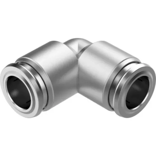Festo NPQR Series Elbow Fitting, Tube 12 to 12 mm, Tube-to-Tube Connection Style, 8085713 - NPQR-L-Q12-E product image