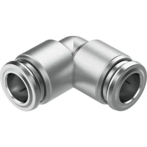 Festo NPQR Series Push-in Fitting, Push In 8 mm to Push In 8 mm, Tube-to-Tube Connection Style, 8085711 - NPQR-L-Q8-E product image