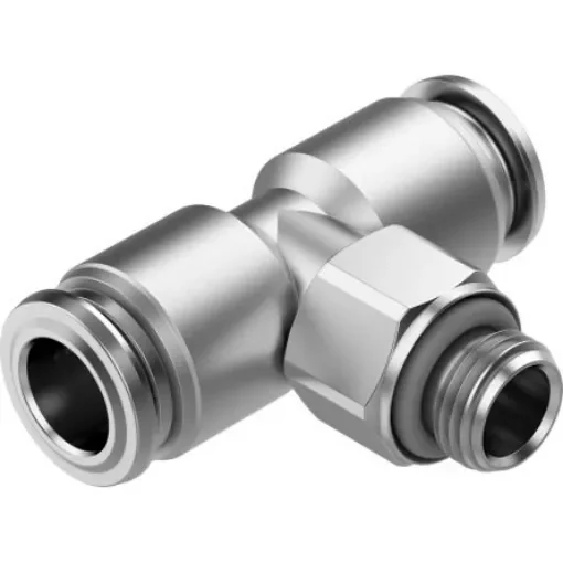 Festo NPQR Series Push-in Fitting, G 3/8 Male to Push In 12 mm, Threaded-to-Tube Connection Style, 8099101 - NPQR-T-G38-Q12 product image