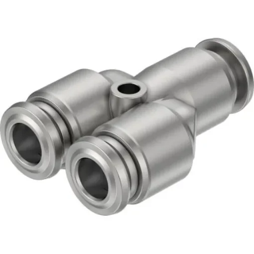 Festo NPQR Series Push-in Fitting, Push In 6 mm to Push In 6 mm, Tube-to-Tube Connection Style, 8085724 - NPQR-Y-Q6-E product image