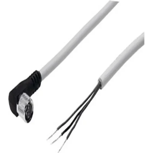 Festo Right Angle M8 to Pigtail Cable, 10m - SIM-M8-3WD-10-PU product image