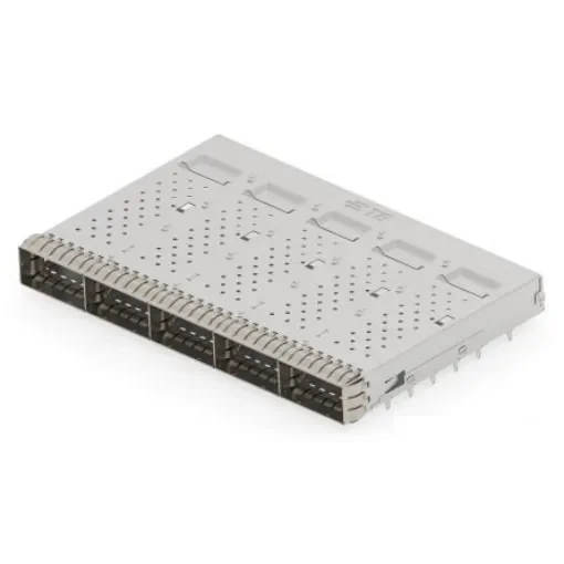 TE Connectivity QSFP Cage Assembly 5-Port 5-Position, 2386733-1 product image