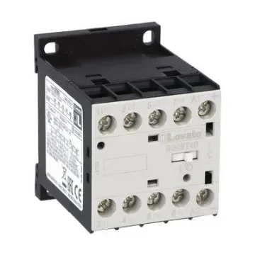 Lovato BG09 Contactor, 60 V dc Coil, 4-Pole, 4 A, 22 kW, 690 V - 11BG09T4D060 product image