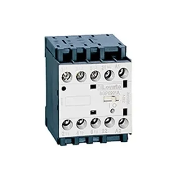 Lovato BGP09 Contactor, 220 V dc Coil, 4-Pole, 4 A, 22 kW, 690 V - 11BGP09T4D220 product image