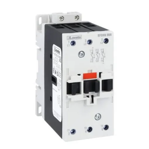 Lovato BFD80 Contactor, 460 V ac Coil, 3-Pole, 60 A, 690 V - BFD8000A46060 product image