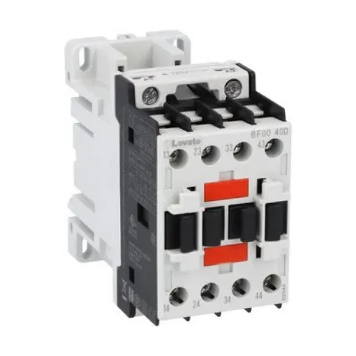 Lovato Auxiliary Contact, 4 Contact, 4NO, DIN Rail, BF00 BF00 - BF0040D110 product image