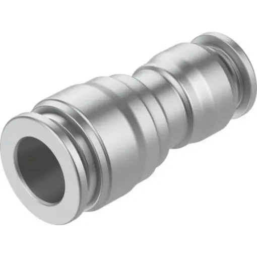 Festo NPQR Series Straight Tube-to-Tube Adaptor, 10 mm to 10 mm, Tube-to-Tube Connection Style, 8085706 - NPQR-D-Q10-Q8 product image