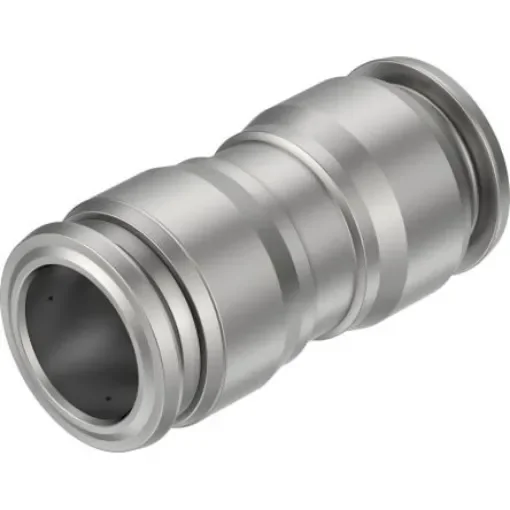 Festo NPQR Series Straight Tube-to-Tube Adaptor, M14 to M14, Tube-to-Tube Connection Style, 8085702 - NPQR-D-Q14-E product image