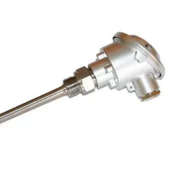 Electrotherm PT100 RTD Sensor, 9mm Dia, 200mm Long, 3 Wire, G 1/2 A, F0.3 +100°C Max - 372-0/10-E-3LS-200-G1/2-1 product image
